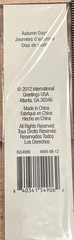 Intl Greetings Glitter/Gem Sticker Autumn/Fall Theme Together Embellishment