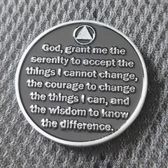 Grateful to Be Alive Sobriety Chip AA Coins and Medallions Recovery Anniversa…