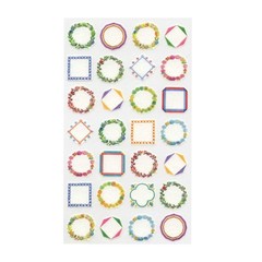 MIDORI Stickers, Frame Pattern, for Planner Decoration, 82570006