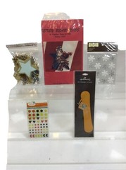 Lot of Scrapbook Embellishments and more: Recollections, Fun Stampers Journey…