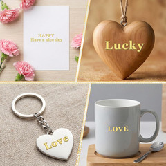 12 Sheets 3D Small Letter Stickers, 0.11-0.13 Inch Mini Alphabet