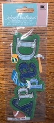Jolees Daddy Title Happy Fathers Day #1 Dad Handy Man Tools Scrapbook Stickers