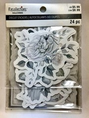 Set of 3 Gothic Halloween Sticker Packs – 51 Die Cut, Vinyl Die Cut, & Textured