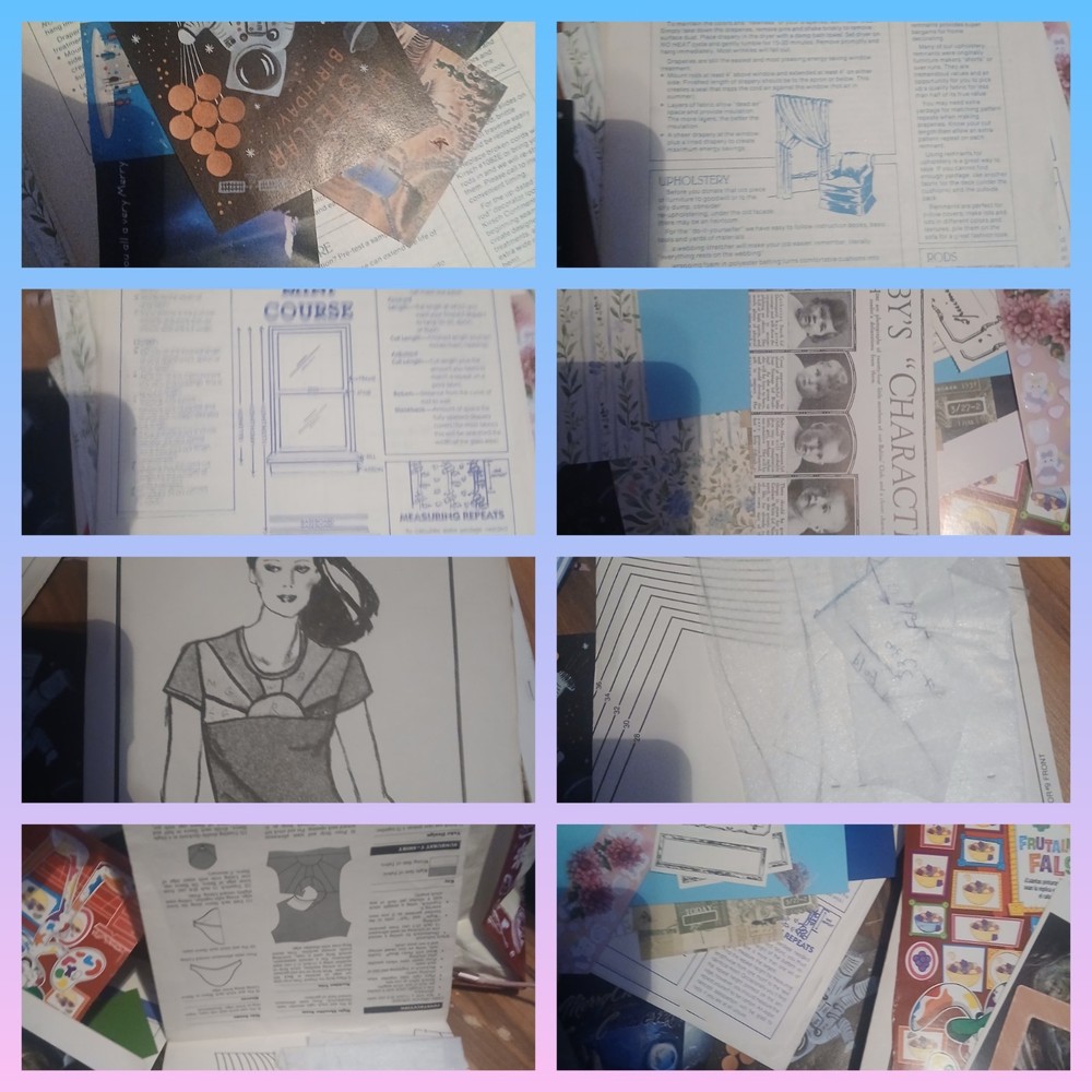 junk journal scrapbooking supplies