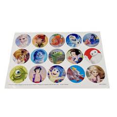 Disney Movie Club Sticker Mickey Minnie Frozen Nemo Pixar DMC Lot of 6 Sheets