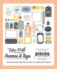 Echo Park Ephemera-Frames & Tags, Firefly