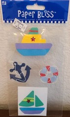 20 Pks/Sheets Stickers, Embellishments 4 Crafts, Scrapbooking Summer, Water #155