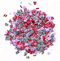 Sprinkletz Valentine’s Bundle Tiny Polymer Clay Pieces for Crafts