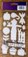 STICKO Welcome Fall ScareCrows Sunflowers Harvest Season Pumpkins Corn Stickers