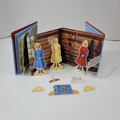 American Girl Crafts Sticker Pad Mini Paper Doll Book Lot Stocking Stuffer Party