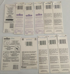 Assorted Lot of 11 SandyLion/Carlton Sesame Street Stickers Autocollants NEW
