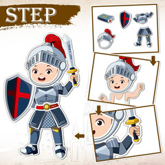 192 Pcs Armor of God Stickers Craft Kit for Kids Religious Bible Medieval Sticke