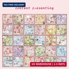 650+ Pcs Japanese Sticker Book- Aesthetic Cute Y2K Retro Sticker Book – Japanese