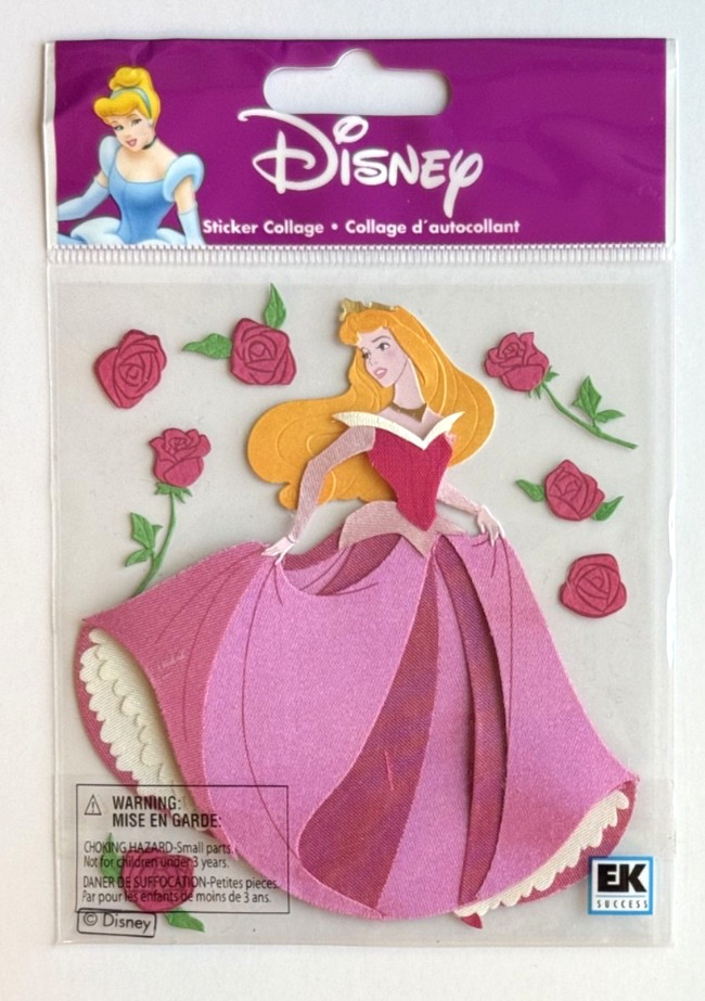 Jolee’s Boutique Disney Dimensional Sticker Sleeping Beauty with Flowers