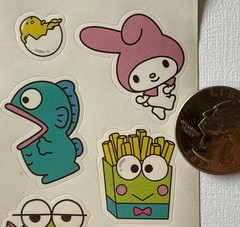 FRIEND’S OF HELLO KITTY (#2) Stickers(20pcs)Sanrio•Cartoon •Frogs•Card Making•
