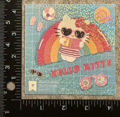 Pipsticks Sanrio Hello Kitty Beach Pool Summer Stickers Pipstickers