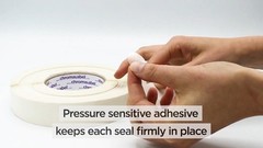 1 Inch Clear Sealing Stickers – 1000 Round Envelope Seal Labels, Mailing Supplie