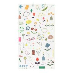 MIDORI sticker transfer Nordic motif 82631006