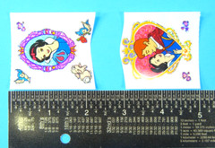 Vintage Sandylion Snow White Sticker Sheet Mod Partials