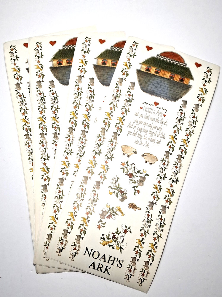 Joy Marie Noah’s Ark Scrapbooking Sticker Lot Of 11