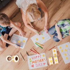 Star Stickers, 500 PCS Holographic Gold Star Stickers, 1 Inch Self Adhesive Meta