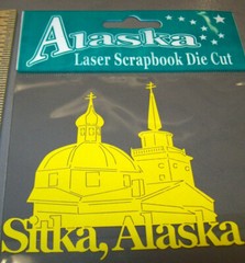 Sitka Alaska Laser Scrapbook Die Cut Acid Free – Russian Church New in Package