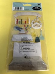 Jolee’s Boutique SCIENCE FAIR SCHOOL PROJECT 3-d Scrapbooking Stickers