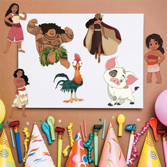 24 Cute Cartoon Stickers for Kids – Make Your Own Face Stickers, Art Craft Suppl