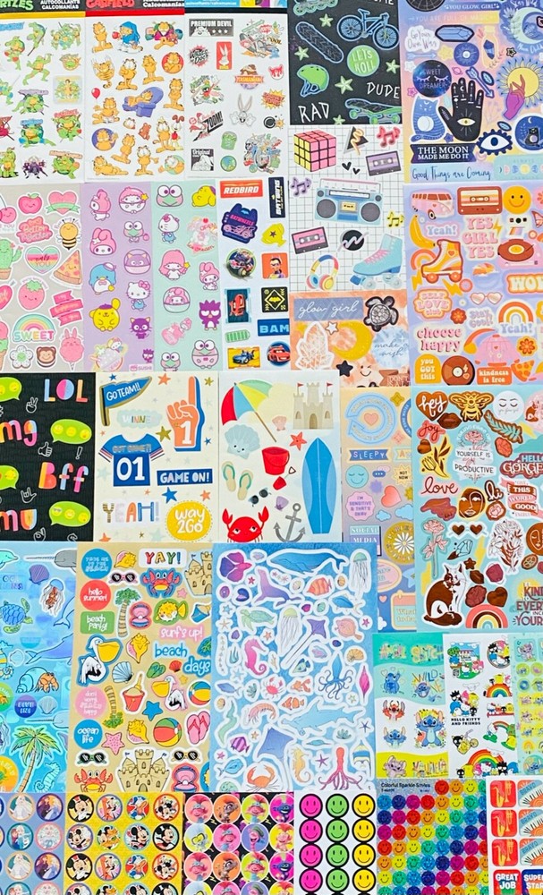 Wholesale 500 STICKER Lot Sandylion Hallmark AGC DISNEY RECOLLECTIONS Sticko Set