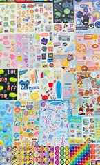 Wholesale 500 STICKER Lot Sandylion Hallmark AGC DISNEY RECOLLECTIONS Sticko Set