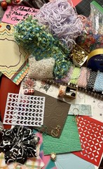 SURPRISE CRAFT MIX 30+ year hoard Treasures Junk journal Scrapbook Ephemera