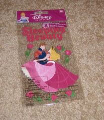 EK Success Disney Dimensional Sticker ~ Sleeping Beauty Dancing w/Prince.