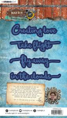 STUDIO LIGHT – METAL CUTTING DIES – JUST LOU – SCRIPT
