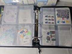 HUGE Creative Memories Binder, Sleeves, Stickers, & Paper Lot Binder #2