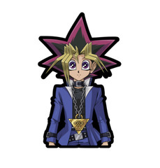 Yu-Gi-Oh! Yugi Die Cut Sticker Decal (Black or White Outline Colors)