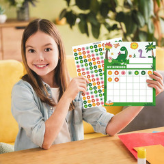 Star Sticker Chart for Kids Behavior -25 Toddler Sticker Reward Chart Incentives