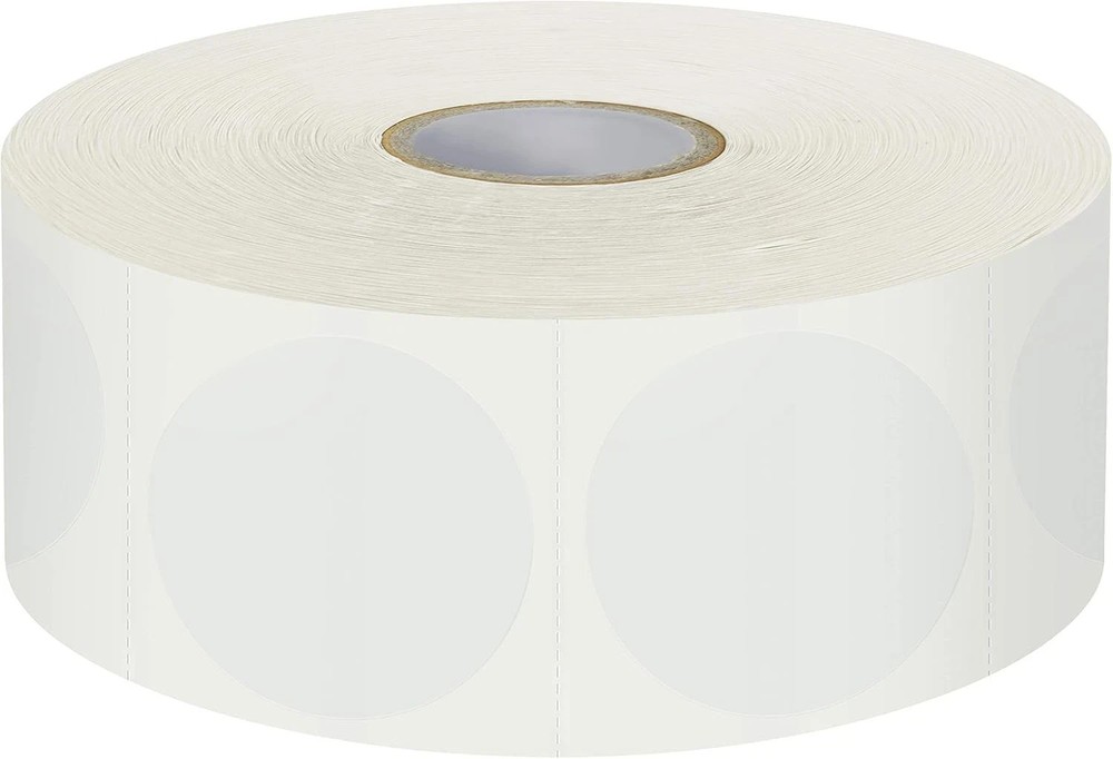 1500Pcs 1.5Inch round Clear Seal Stickers Envelope Mail Wafer Seal for Envelopes