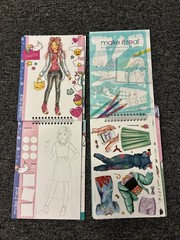 Make It Real DIGITAL DREAM & CITY STYLE Fashion Design Sketchbooks – Complete