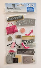 Shopping With The Girls Day At The Mall Scrapbooking Stickers By Paper House