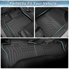 Mixsuper Floor Mats for Toyota Tundra 2022-2026 (Only for CrewMax Cab) All We…