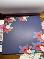 Set Of Paper Pad, Stickers And Glitter Paper Art Scrapbooking Design
