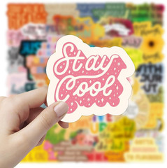100 Pcs Motivational Sticker, Inspirational Words Stickers for Students Teacher