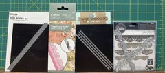 Sizzix Paper Smooches Border Borders paper crafting die Lot Lace XOXO Jim Holtz