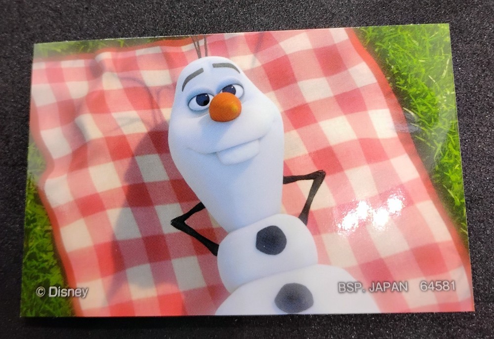 Japan BSP Disney Seal Sticker Frozen Olaf