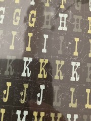 Marcella By K WELL WORN NASHVILLE ALPHABET STICKERS Blue/Green/Gray 250+ pieces!