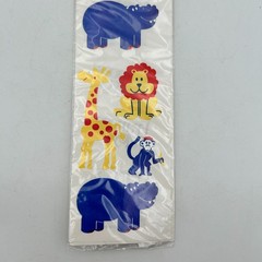 Frances Meyer Inc Stickers Hippo & Friends Lion Monkey FMI New in Package