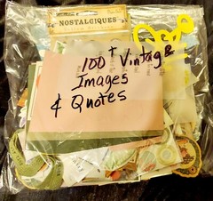 75 VINTAGE IMAGES QUOTES & EMBELLISHMENTS junk journal, decopage, crafts scrapbo
