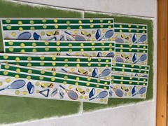 Creative Memories TENNIS Great Length 8 Sticker Sheets Tennis Ball Scrapbook
