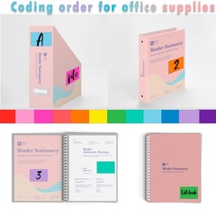 Colored Labels Stickers 3 x 2 Inch Rectangular Moving Labels 8 Colors 240 Pack