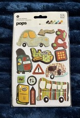 Scrapbooking Stickers, School, Sports, Travel, Summer Lot of 7 K & Company, More